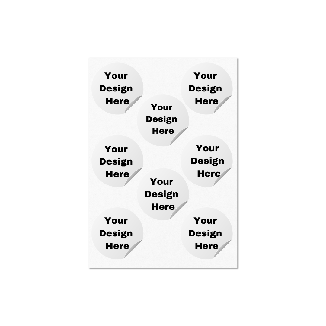 Custom Sticker Sheet + Design - Premium Kiss Cut from Wise Designs - Just $10! Shop now at Wise Designs