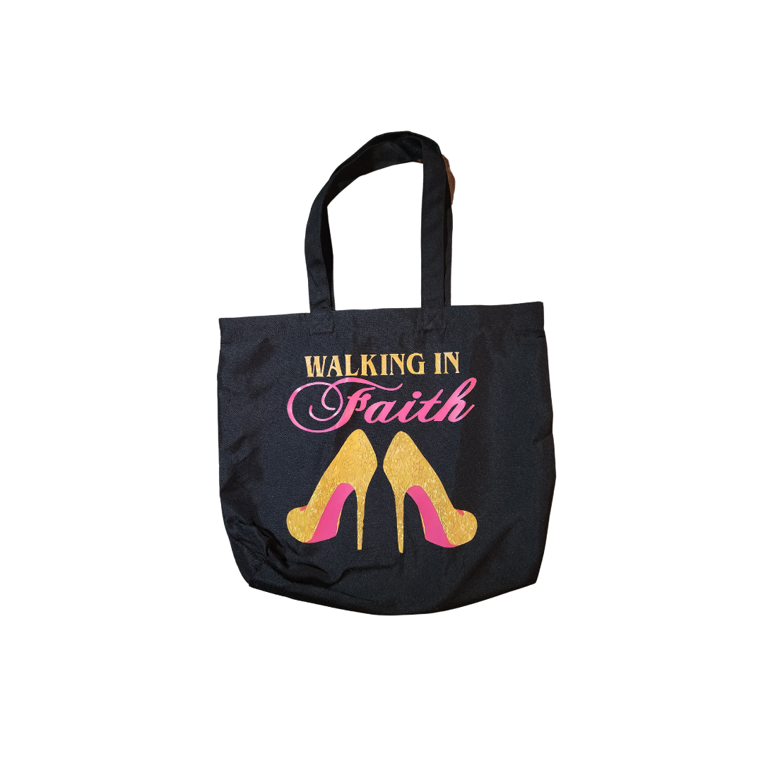 Faithful Journeys Tote Collection - Premium Bag from Wise Designs - Just $10! Shop now at Wise Designs