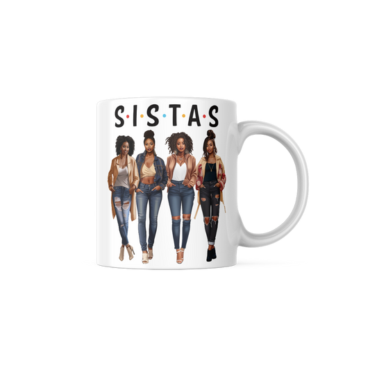 Sisters Coffee Mugs - Premium Mug from Wise Designs - Just $10! Shop now at Wise Designs