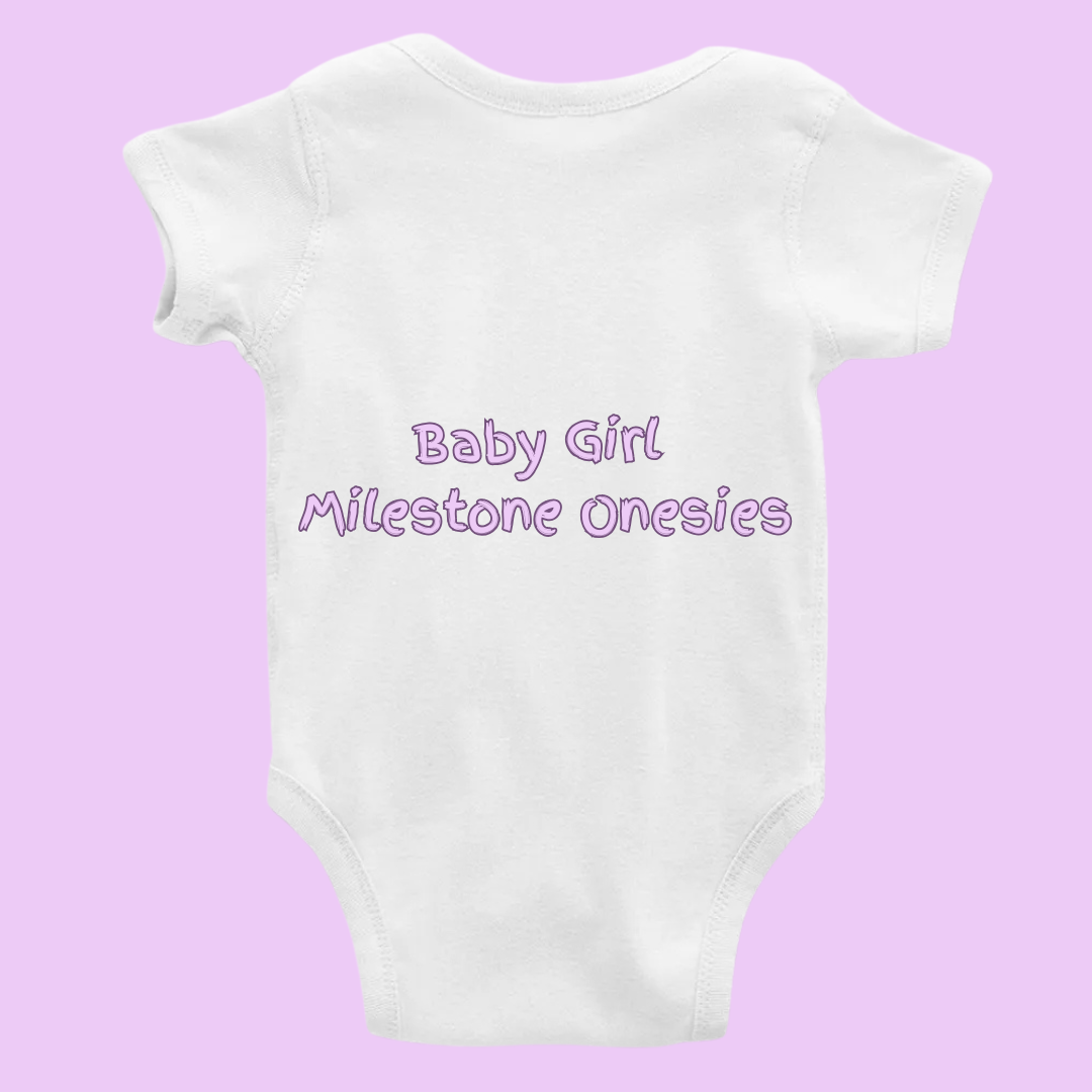 🌈 Monthly Milestone Onesies