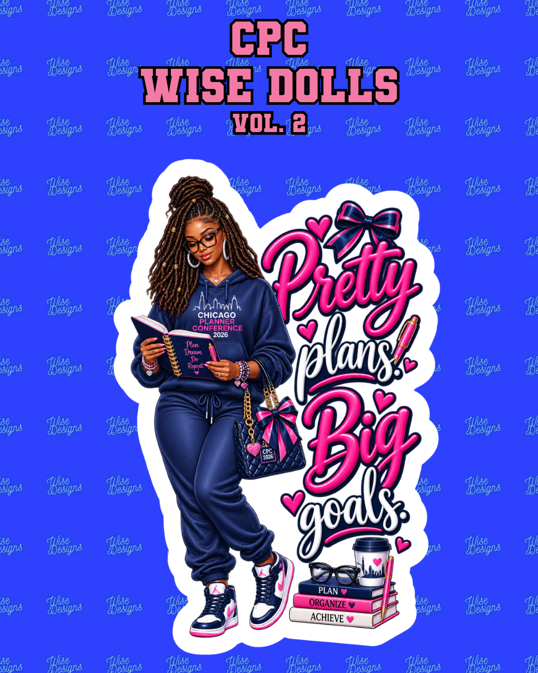 CPC Wise Dolls Volume 2 Vinyl Die Cut Stickers
