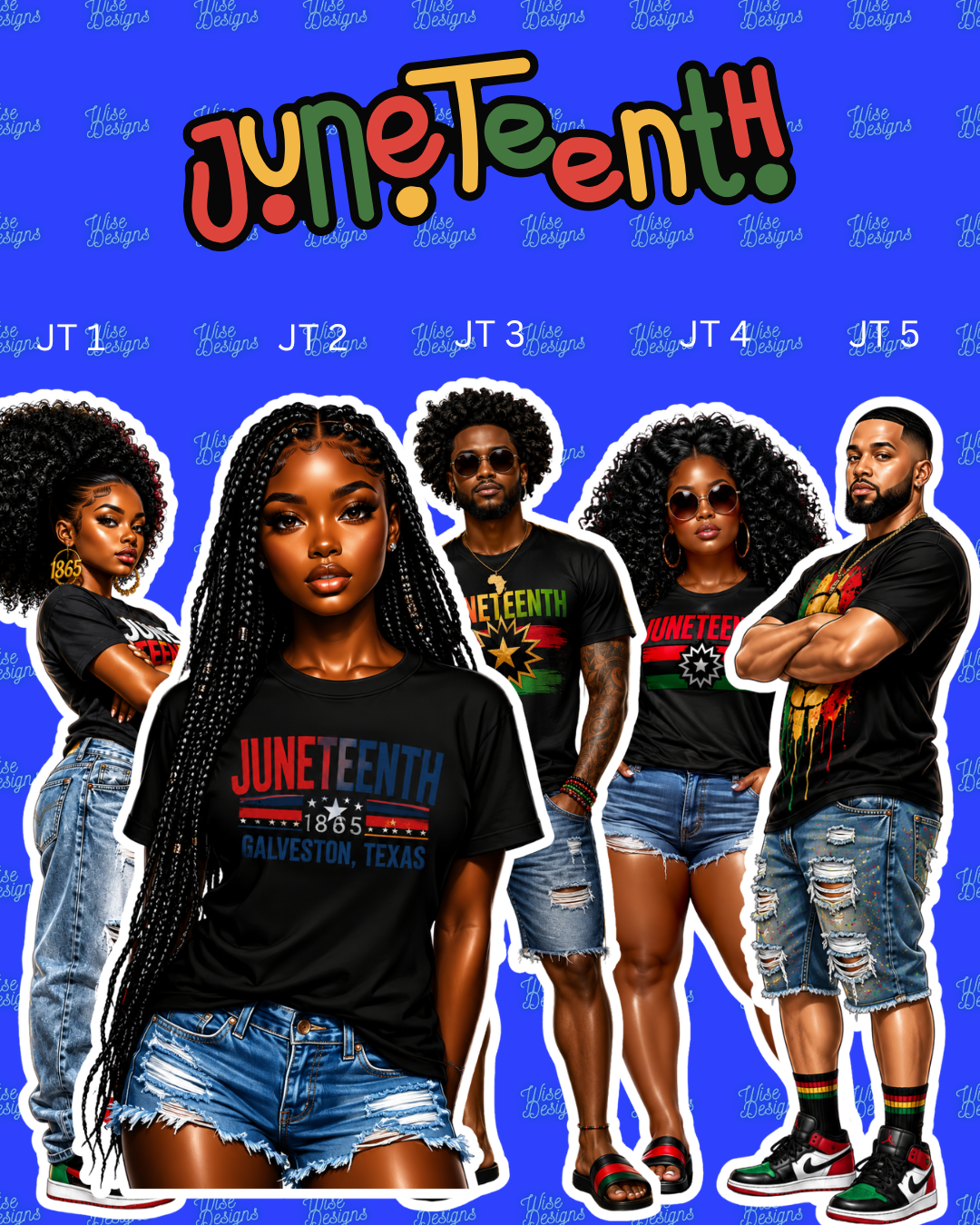 Juneteenth Wise Dolls Vinyl Die Cut Stickers β€οΈπ€ππ