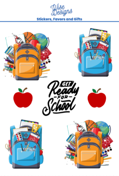 Students Gotta Learn! - Premium Kiss Cut from Wise Designs - Just $5! Shop now at Wise Designs