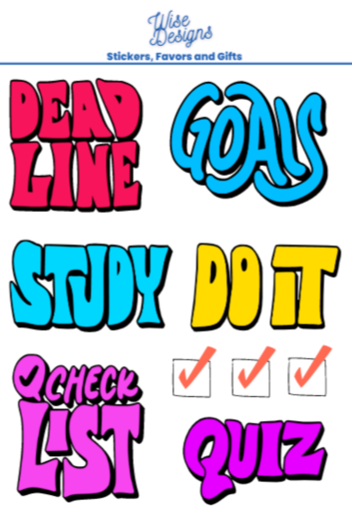 Students Gotta Learn! - Premium Kiss Cut from Wise Designs - Just $5! Shop now at Wise Designs