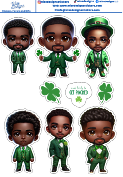 St. Patty's Day - Premium Kiss Cut from Wise Designs - Just $5! Shop now at Wise Designs
