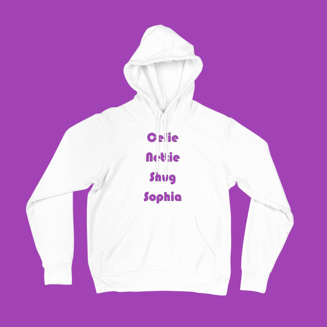 The Color Purple Sweatshirt - Premium Sweatshirts from Wise Designs - Just $23! Shop now at Wise Designs