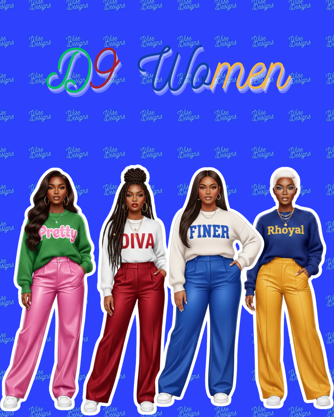 Divine 9 Sorority Collection