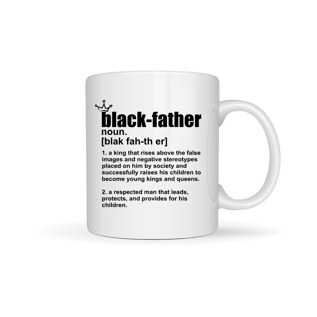 Juneteenth and Black Father Coffee Mugs - Premium Drinkware from Wise Designs - Just $10! Shop now at Wise Designs 