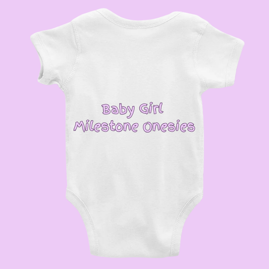 🌈 Monthly Milestone Onesies