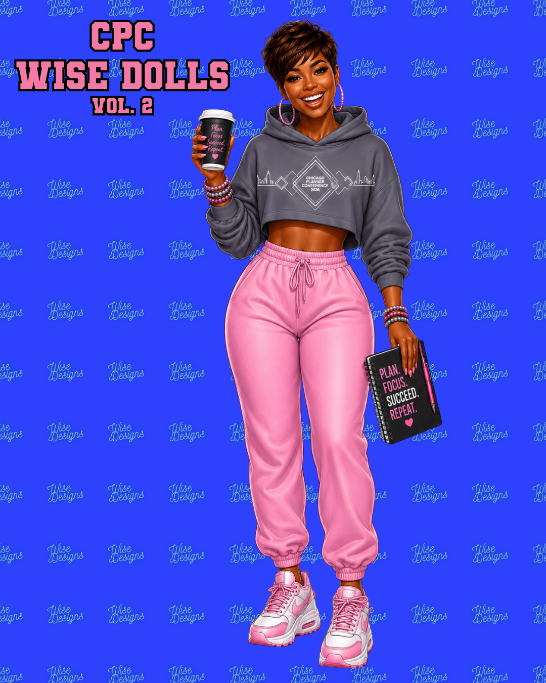 CPC Wise Dolls Volume 2 Vinyl Die Cut Stickers