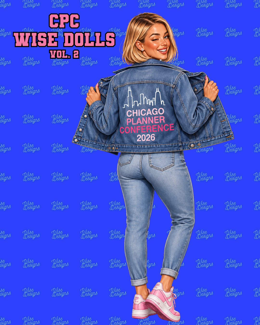 CPC Wise Dolls Volume 2 Vinyl Die Cut Stickers