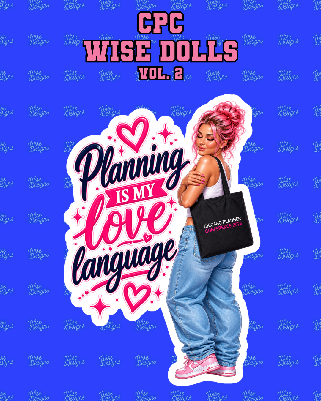 CPC Wise Dolls Volume 2 Vinyl Die Cut Stickers