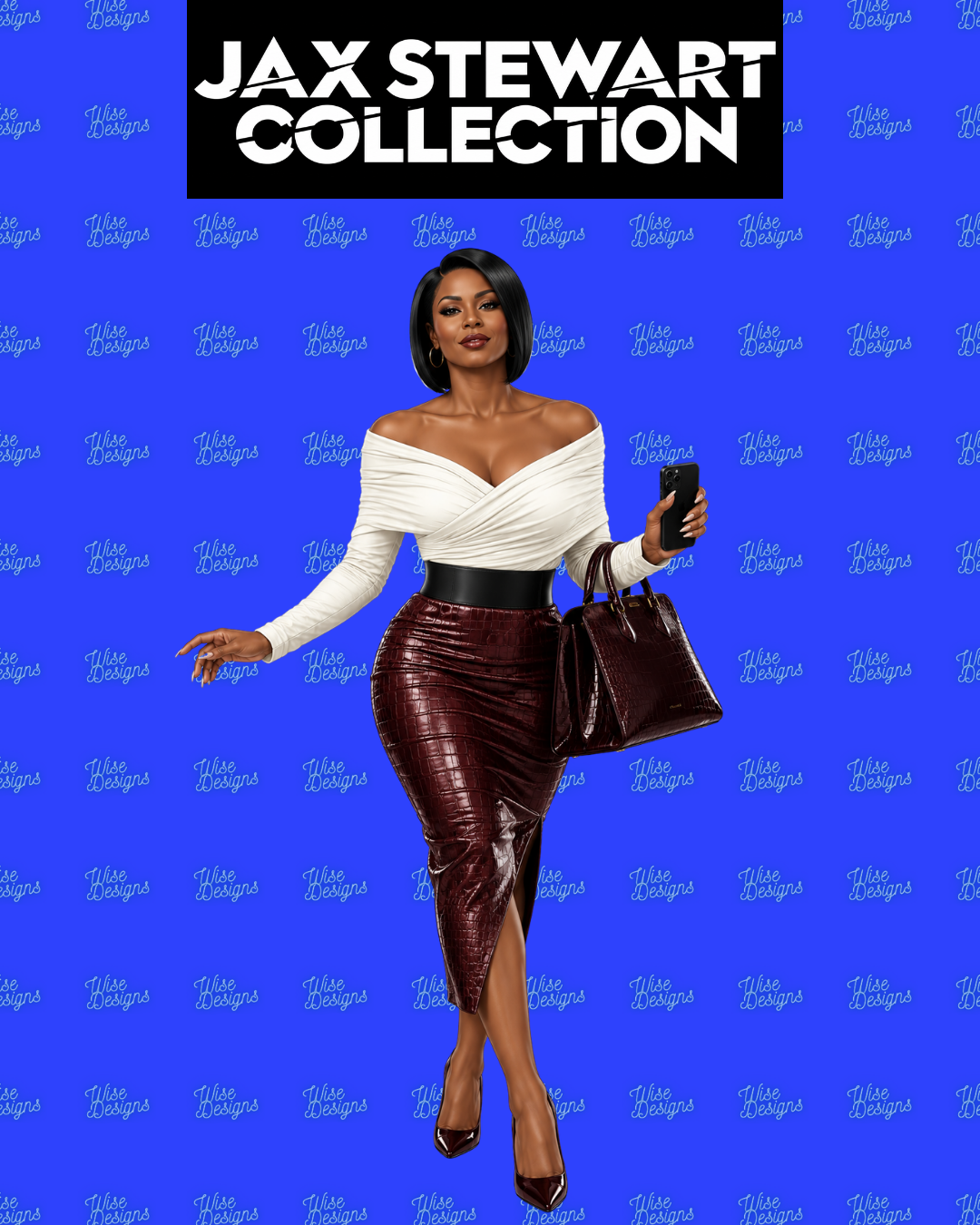 Jax Stewart Collection Vinyl Die Cut Stickers