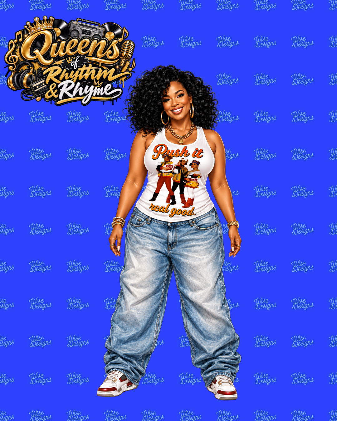Queens of Rhythm & Rhyme Vinyl Die Cut Stickers