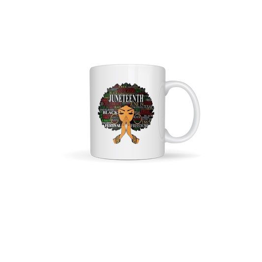 Juneteenth and Black Father Coffee Mugs - Premium Drinkware from Wise Designs - Just $10! Shop now at Wise Designs 