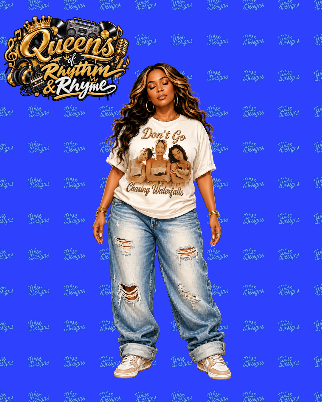 Queens of Rhythm & Rhyme Vinyl Die Cut Stickers