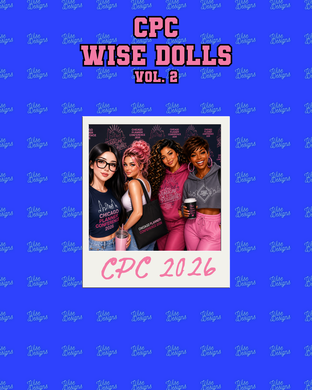 CPC Wise Dolls Volume 2 Vinyl Die Cut Stickers