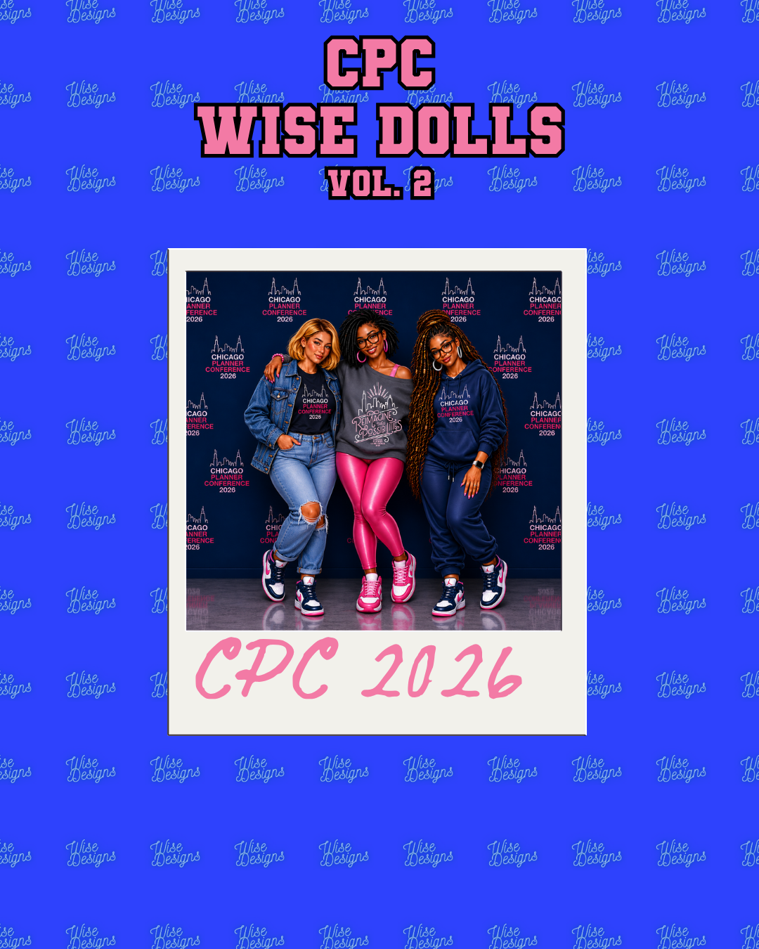 CPC Wise Dolls Volume 2 Vinyl Die Cut Stickers