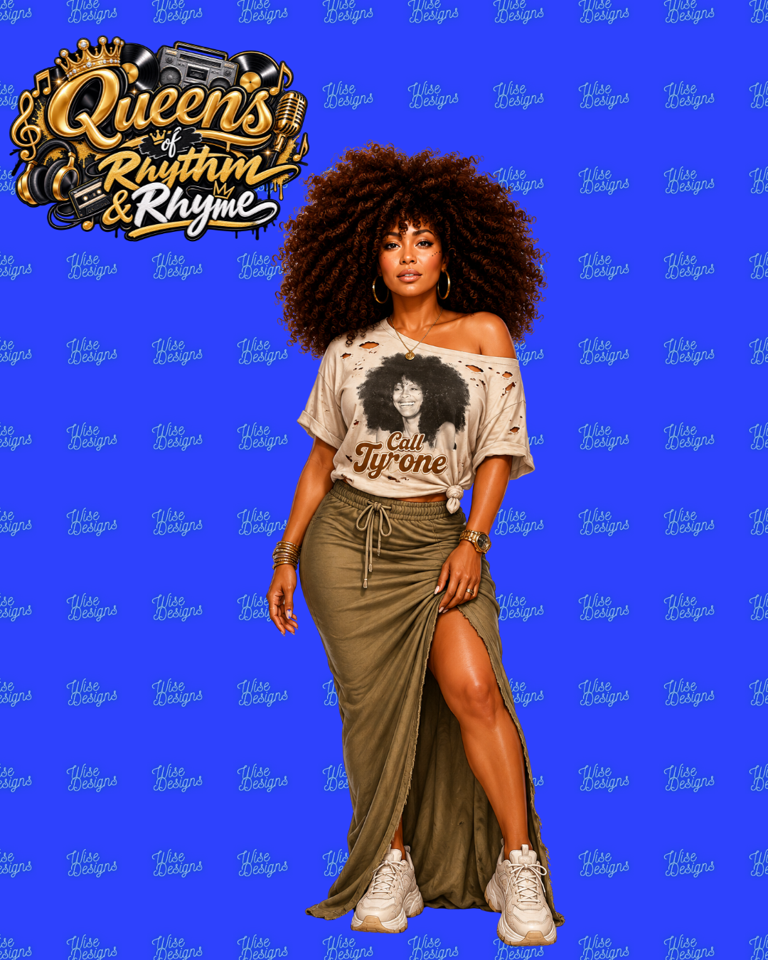 Queens of Rhythm & Rhyme Vinyl Die Cut Stickers