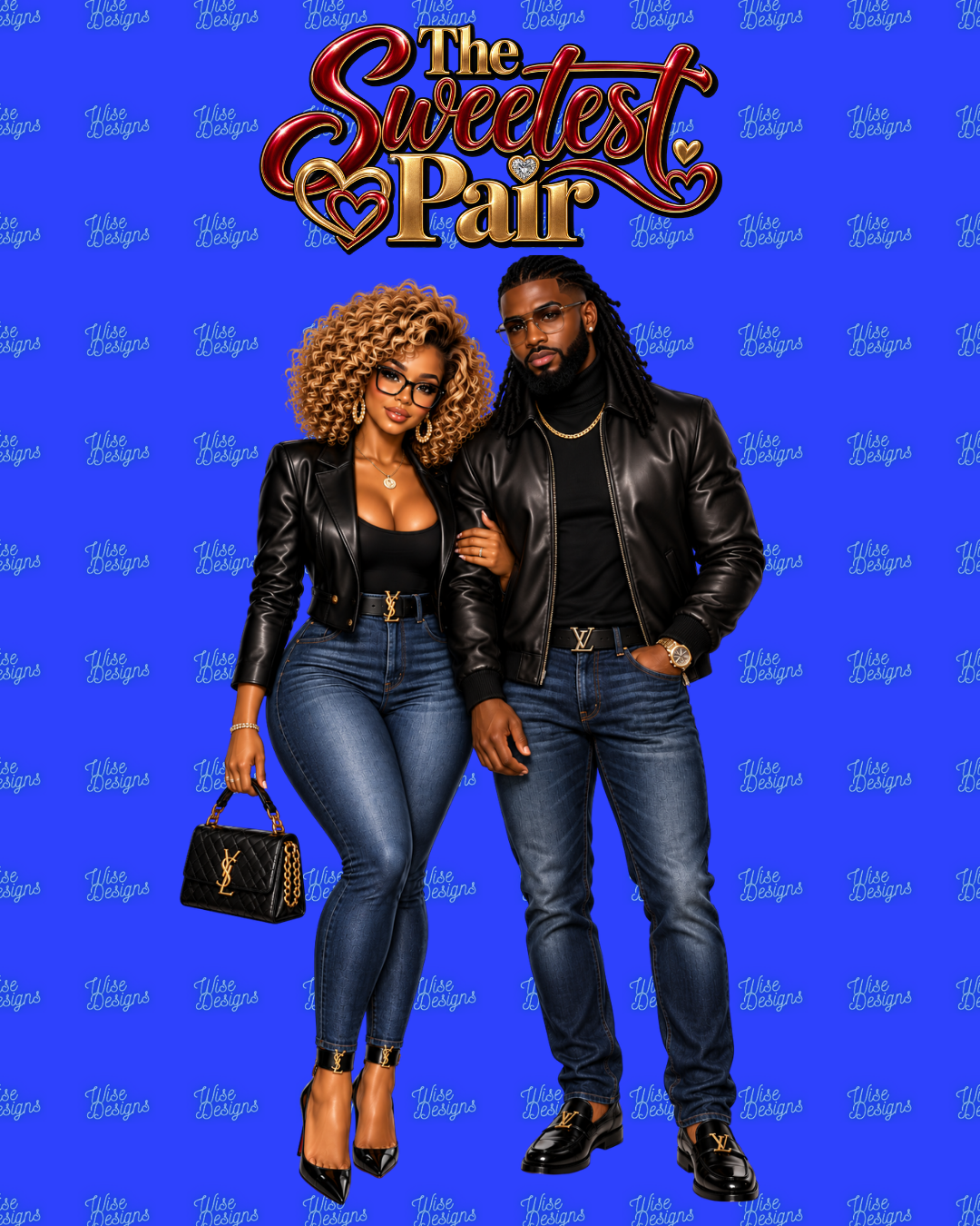 The Sweetest Pair Vinyl Die Cut Stickers