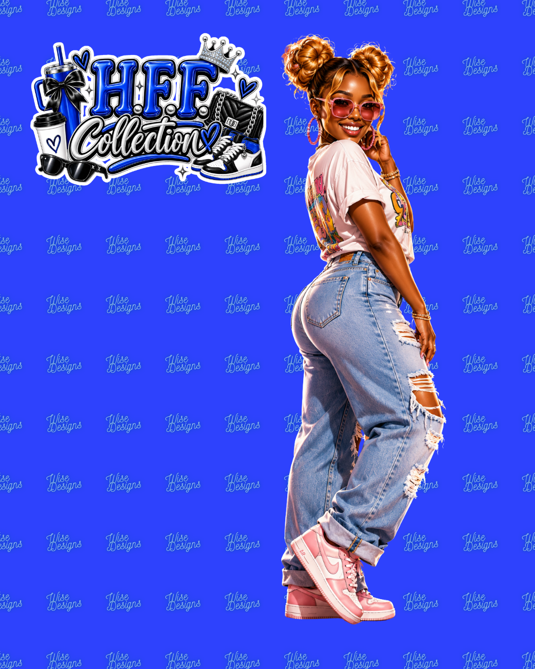 H.F.F. Collection - Vinyl Die Cut Stickers