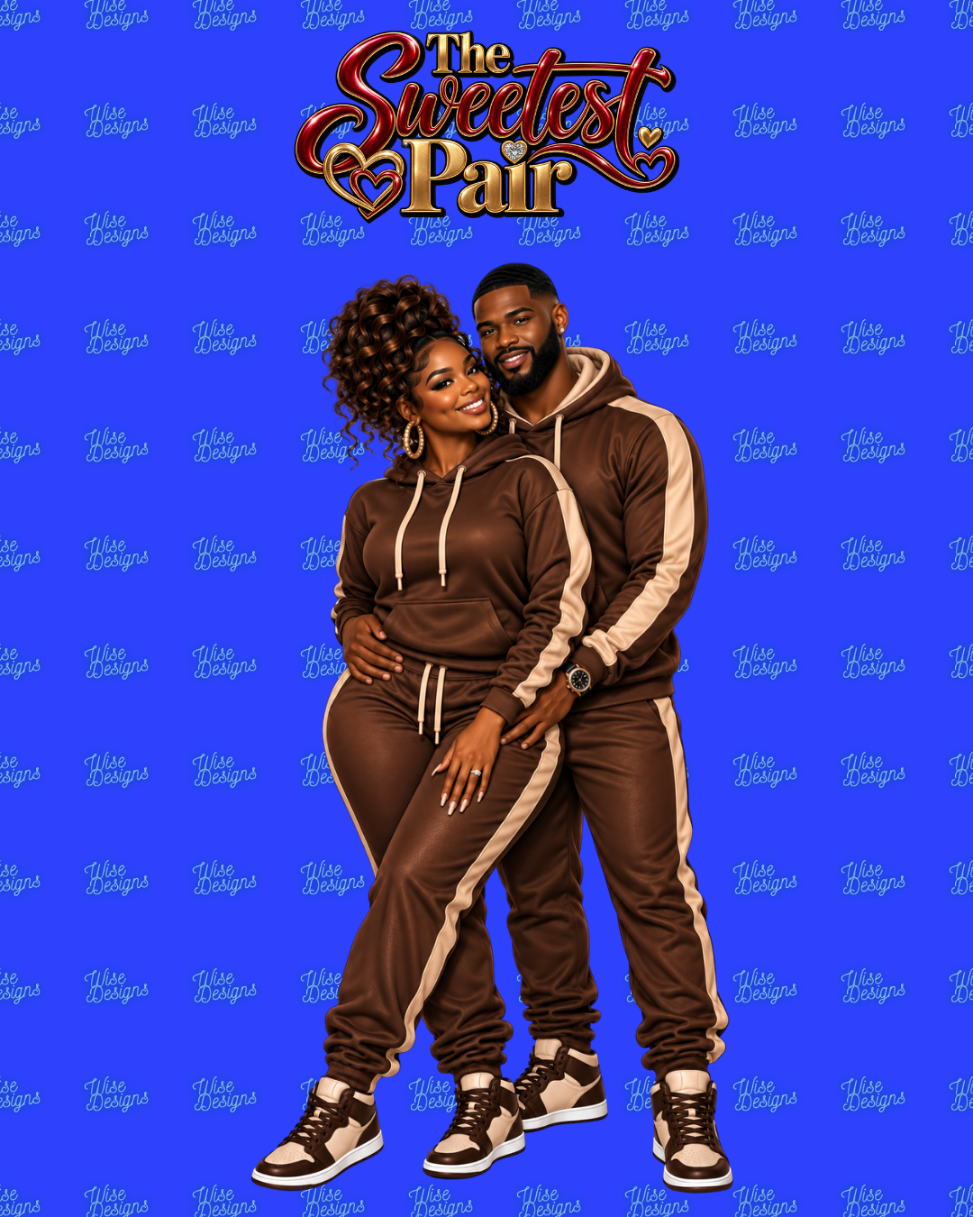 The Sweetest Pair Vinyl Die Cut Stickers