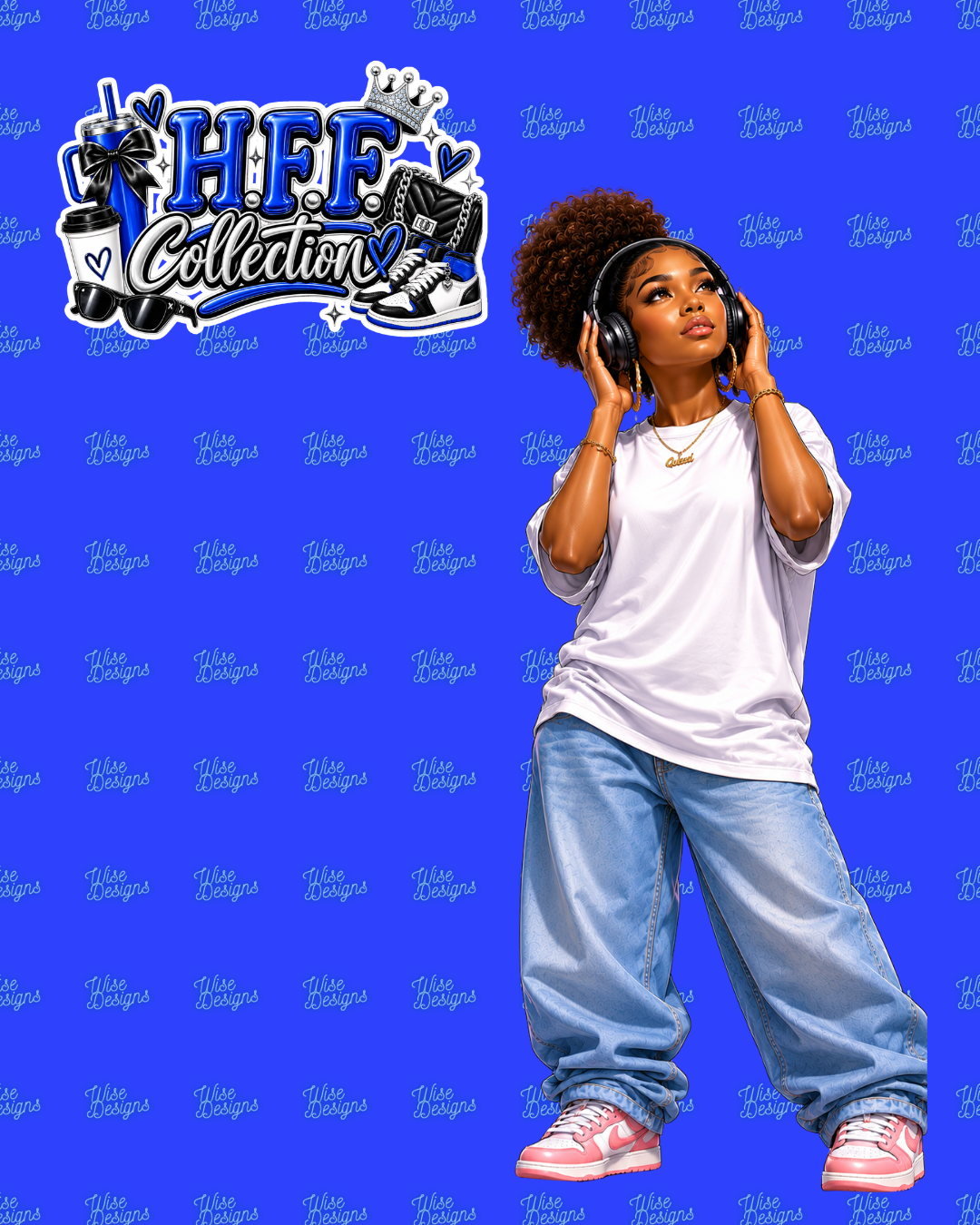 H.F.F. Collection - Vinyl Die Cut Stickers