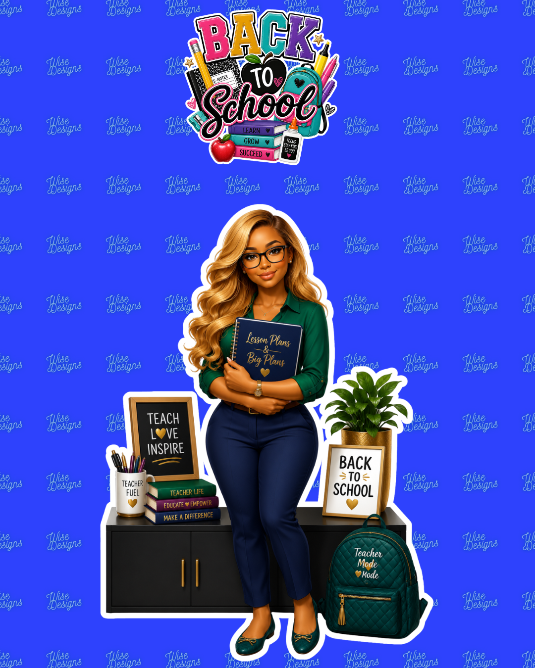 Back to School Vinyl Die Cut Stickers