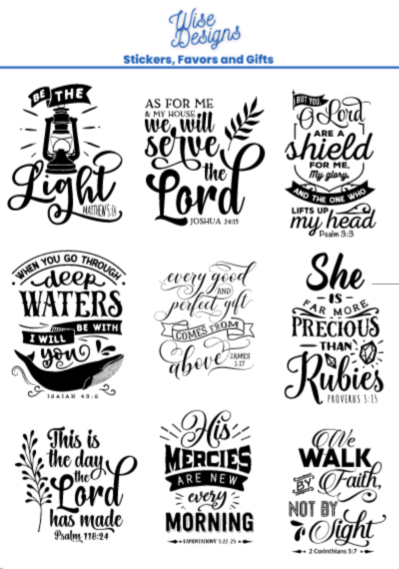 Gotta Have Faith - Premium Kiss Cut from Wise Designs - Just $5! Shop now at Wise Designs 