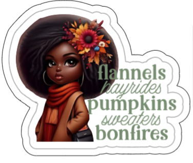 Harvest Hues Die Cut Stickers - Premium Die Cut Stickers from Wise Designs - Just $2! Shop now at Wise Designs 