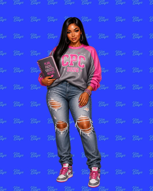 CPC Wise Dolls Vinyl Die Cut Stickers